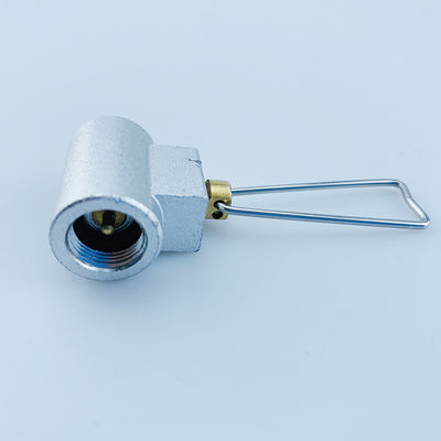 The Brass Adapter for Gas Burner and Butane Cylinder Tank Camping Stove Propane Refill