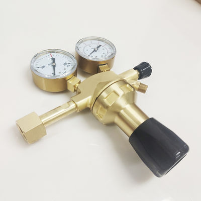 High Pressure Italy Type Heavy Duty Regulator with Duplex Gauge and ISO9001 Compliant