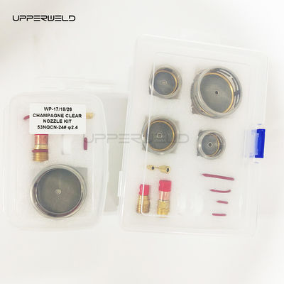 OBM Support WP17 18 26 53NQ Welding Tig Accessories with Gas Lens Collect and Clear Nozzle