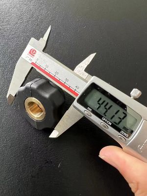 Customized Black EU Plug Lengthen Connect M16*1.5 Male To 9MM Male Connect TIG Adapter
