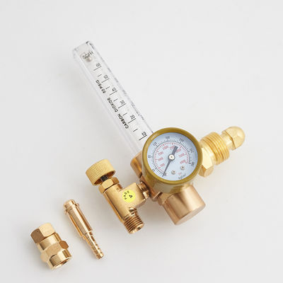 Gas Reducer CGA320 CGA580 Inlet Connection TIG Welder MIG Welding Gauge CO2 Flowmeter Argon Regulator