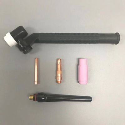 Air Cooled Brass Swivel Neck TIG Welding Torch Head for NR-17 Welding Accessories