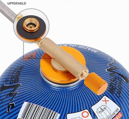 Outdoor Gas Camping Stove Propane Refill Adapter and Heating Torch for Easy Connection