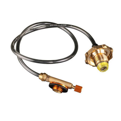 Adjustable Regulator Valve Adapter for Propane Outdoor Stove Connect Gas Cylinder