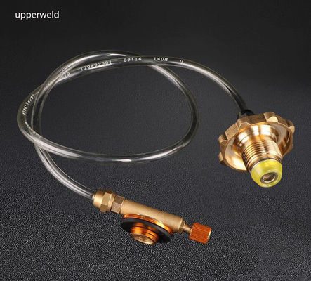 Adjustable Regulator Valve Adapter for Propane Outdoor Stove Connect Gas Cylinder