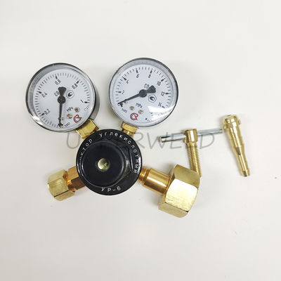 CO2 Gas Pressure Regulator Dual Stage Pressure Reducer for Russian Market G3/4 Thread