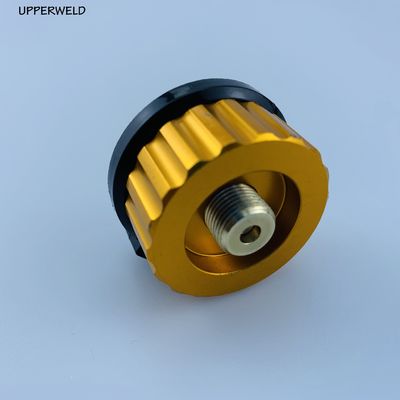 Outdoor Propane Small Tank Input Adapter for Yellow BBQ Camp Stove Burners Conversion