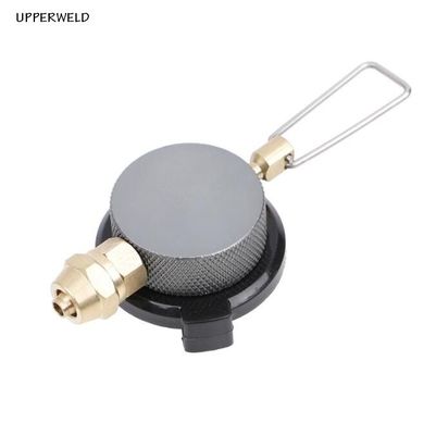 Outdoor Stove Adapter for Portable Air Tank Charging Valve and Propane Stove