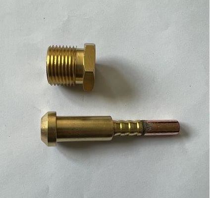 Brass 7/8-14RH Thread TIG Welding Accessories Power Cable Adapter and Cable Connector