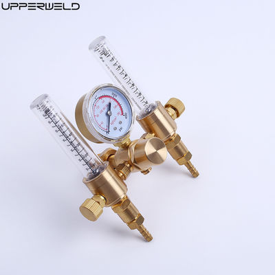 Customized OBM Support Dual Stage Argon CO2 Flowmeter Gas Pressure Regulator for Tig Mig Welder