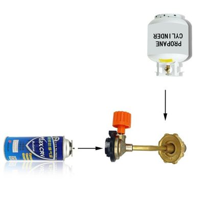 Filling Cylinder Gas Tank Adapter for Butane Cylinders and Butane Gas Cylinder Valves