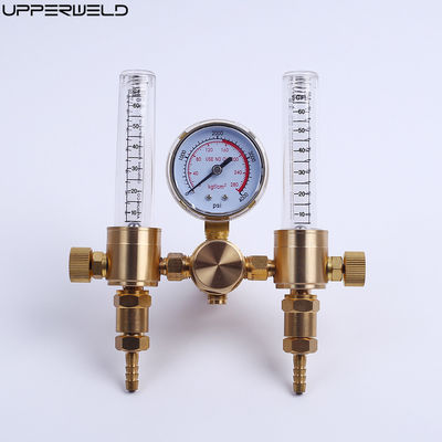 Upper HVAC Welding Single Stage Argon Nitrogen Regulator with Voltage Regulation