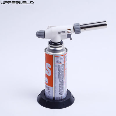 Kitchen Cooking Torch Butane Flame Gun White 1.6kw Gas Blow Torch Mini BBQ Fire Gun