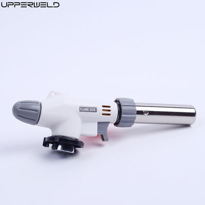 Kitchen Cooking Torch Butane Flame Gun White 1.6kw Gas Blow Torch Mini BBQ Fire Gun