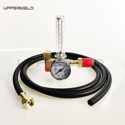 Gold Full Copper Flowmeter for Argon/CO2 MIG TIG Gas Regulator in Welding Industry