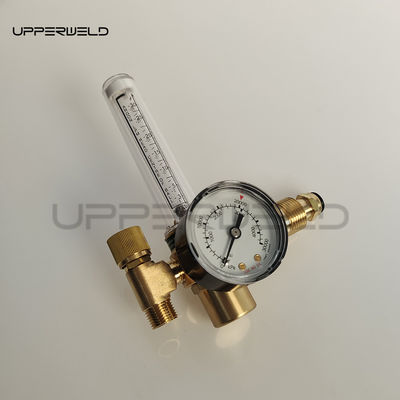 Gold Full Copper Flowmeter for Argon/CO2 MIG TIG Gas Regulator in Welding Industry