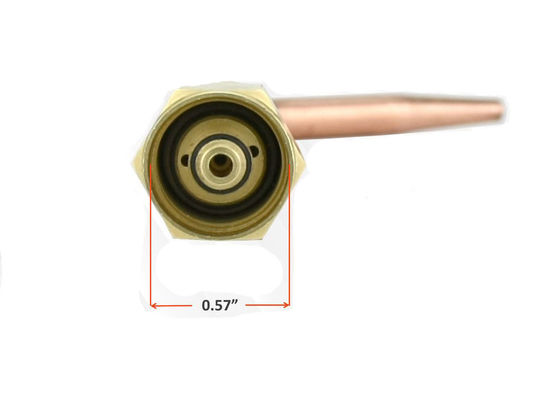 Medium Duty Oxygen Acetylene Copper Heating Torch Tip Nozzle for Welding and Cutting