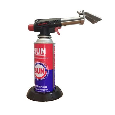 Steel BBQ Beef Butane Mapp Torch Attachment for Home Kitchen Welding Soldering Torch