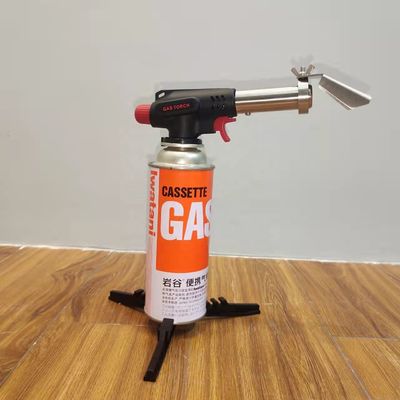 Steel BBQ Beef Butane Mapp Torch Attachment for Home Kitchen Welding Soldering Torch