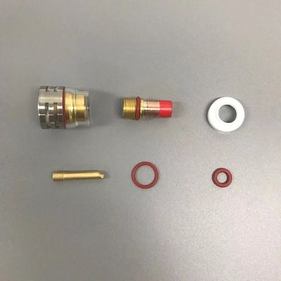 WP-17/18/26 Champagne TIG Welding Torch Accessories 1.6mm/2.4mm/3.2mm Clear Nozzle Kit
