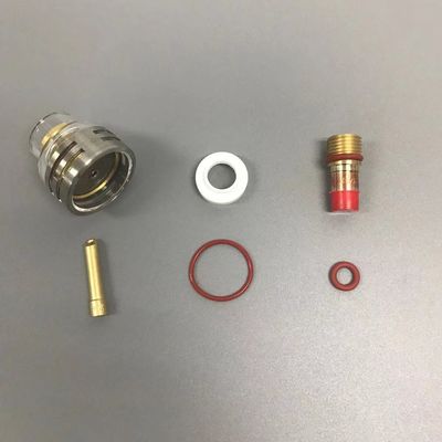 WP-17/18/26 16 TIG Welding Torch Accessories Champagne Clear Nozzle Kit with Guard