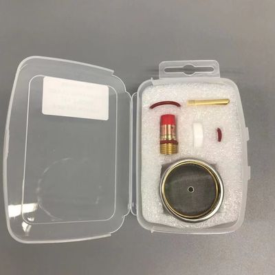 WP-17/18/26 TIG Welding Torch Accessories 24 Champagne Clear Nozzle Kit with Guard