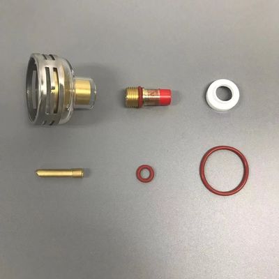 WP-17/18/26 TIG Welding Torch Accessories 24 Champagne Clear Nozzle Kit with Guard
