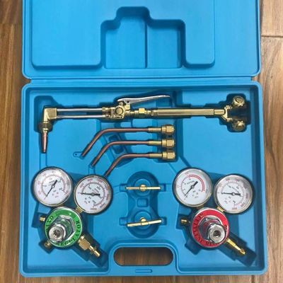 Portable Cutting Welding Gas Torch Set Oxygen Acetylene Welder Tool with 6KG Capacity