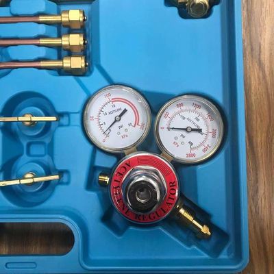 Portable Cutting Welding Gas Torch Set Oxygen Acetylene Welder Tool with 6KG Capacity