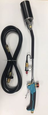 Propane Weed Torch Heating Torch with Electronic Button Igniter 9.8FT Hose Length 70cm