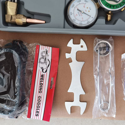 Gas Welding and Cutting Torch Kit Oxygen Acetylene Brazing Set with Carrying Case Ideal