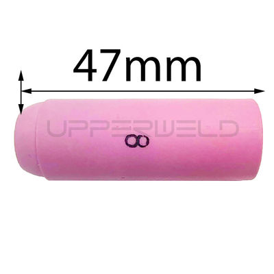 Long-Lasting Collets Body Alumina Nozzle Stubby Gas Lens Kit for TIG WP 17/18/26