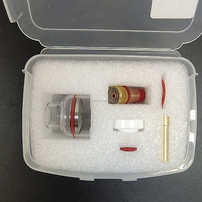Stubby Gas Lens 10 Pyre Glass Cup Clear Nozzle Kit for WP-17/18/26 Tig Welding Torch