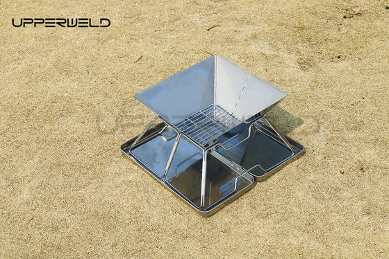 2kg Clean Finishing Portable Wood Camping Folding Carbon Grill Stove for Outdoor Trips