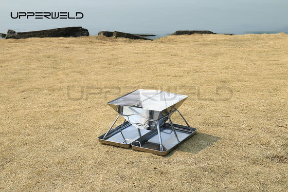 2kg Clean Finishing Portable Wood Camping Folding Carbon Grill Stove for Outdoor Trips