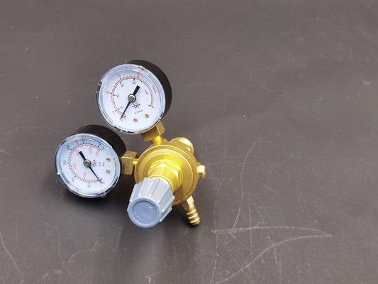 Brass Argon Regulator Gauge for TIG/MIG Welding Customizable Thread and Performance