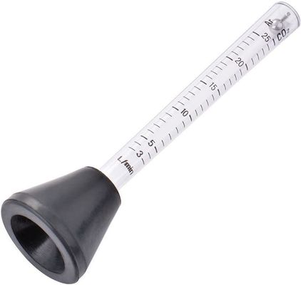 TIG MIG Plasma Torches 0-25ml Flow Tester for Plastic Argon Co2 Gas Flow Testing Tool