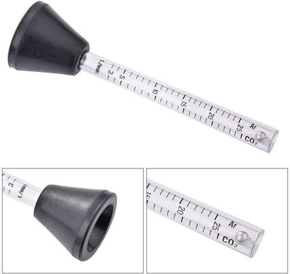 TIG MIG Plasma Torches 0-25ml Flow Tester for Plastic Argon Co2 Gas Flow Testing Tool