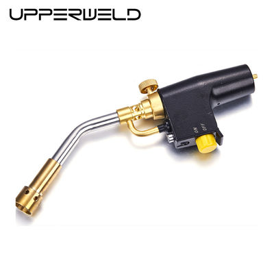 Customized CGA600 Stainless Steel Thread Trigger-Start Torch Head for Propane Mapp Torch