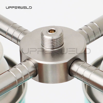 Rust Prevention 4 in 1 Self-Closing Aluminum Alloy Stove Adapter for Gas Tank Tools