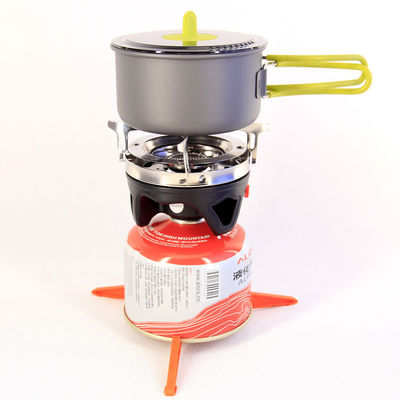 Camping Pots and Pans Outdoor Gas Stove for Picnic Heat Collectors Cookers Windproof