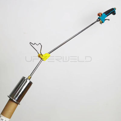 800000 BTU Self Ignition Double Color Handle Propane Heating Weed Burner with Stand Meas 98.5*29*53.5cm