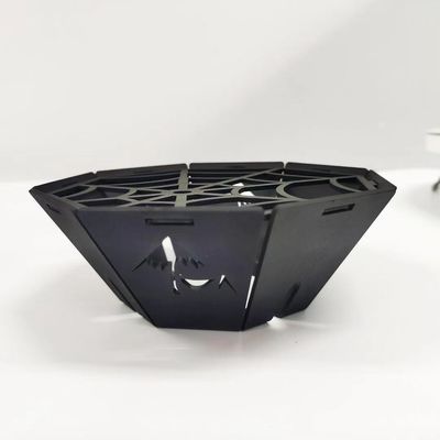 Non-rusting Outdoor Camp Stove Black Propane Burner for Traveling and Picnic