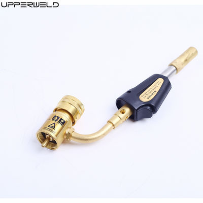 Portable Brass Nozzle UP3000 Heating Torch with Propane Flame Self Ignition Hand Holder