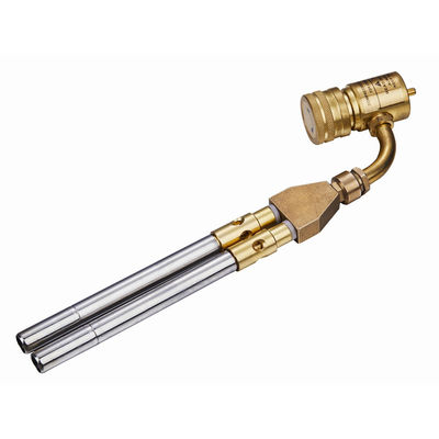 Heating Torch UP2500-2 Dual Flame Hand Holder Gas Mapp Torch for Brazing and Soldering