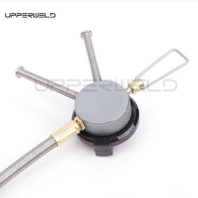 Convenient Two-leg Cassette Connecting Gas Tank Control Valve for Picnic Camping Stove