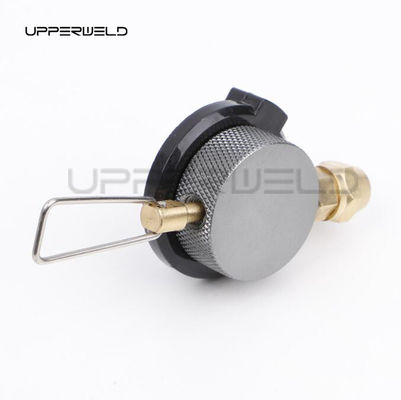Black One-piece Gas Stove Cassette Regulating Valve Gas Tank Connector Switching Valve Stove Adapter