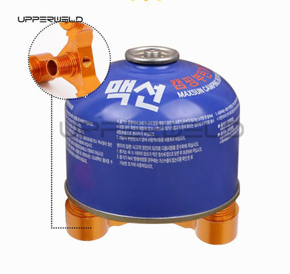 Outdoor Camping Tools Durable Triangle Base Gas Cylinder Connector Propane Tank Adapter