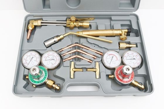 Acetylene Inlet 5/8'' Connection Upper Portable Oxygen Cutting Torch and Welding Kit