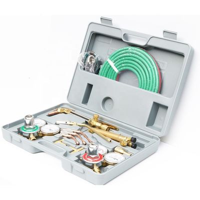 Acetylene Inlet 5/8'' Connection Upper Portable Oxygen Cutting Torch and Welding Kit